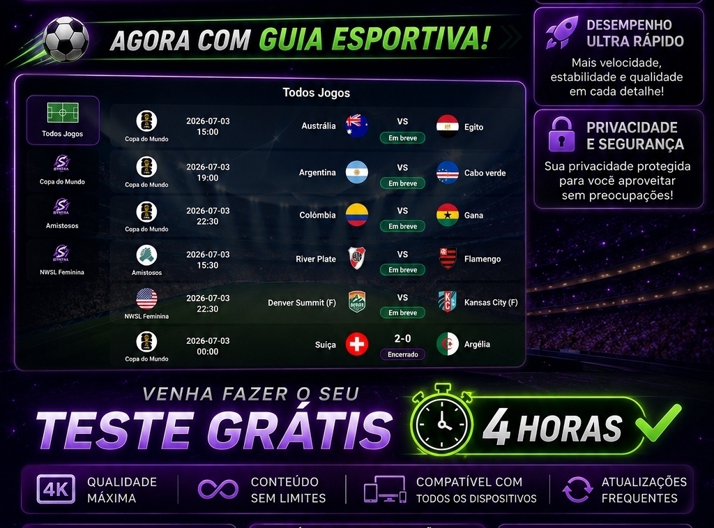 Faça o seu teste grátis de 4 horas 